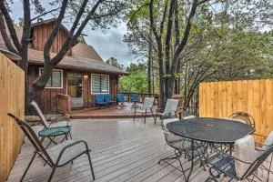 Rustic Ruidoso Cabin with Large Deck and Grill! - 鲁伊多索唐斯