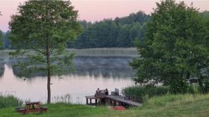 Domwigierski pl -Jeziorki -GR- Comfort-Ferienhaus-Polen - własna linia brzegowa i sauna