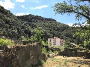 Appartements T3 pont romain Amelie les bains : photos des chambres