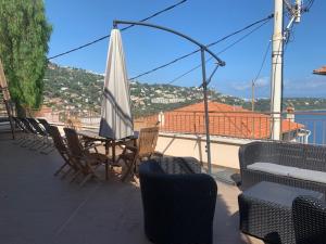 Appartements Roquebrune - apercu Mer : photos des chambres