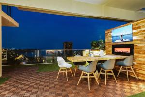 Appartements Monaco view, pool, garage, 100 m2 terrace : photos des chambres