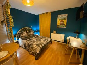 Appartements # BIEN DORMIR a MULHOUSE # L'OCEANIC # CENTRE VILLE # COSY # : photos des chambres