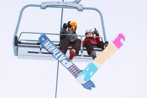 Base Camp Pilsko freeride splitboard snowkite