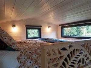 Maisons de vacances INSOLITE La Tiny House du Lutin Many et son Bain Nordique : photos des chambres