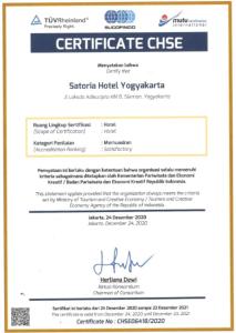 Satoria Hotel Yogyakarta - CHSE Certified