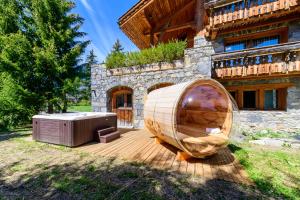 Chalets Madame Vacances Chalet Etienne : photos des chambres