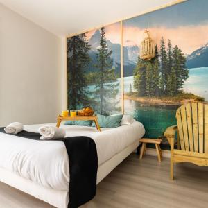 Appartements Studio element - Eau : photos des chambres