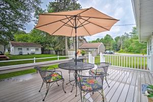Lake Huron House with Grill and Beach Access!