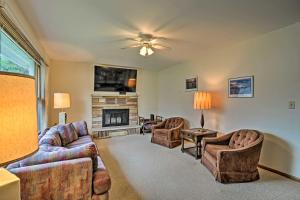 Lake Huron House with Grill and Beach Access!