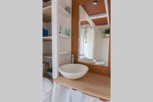 Maisons de vacances Tiny house en Baie du Mont-Saint-Michel : photos des chambres