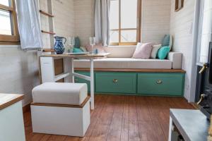 Maisons de vacances Tiny house en Baie du Mont-Saint-Michel : photos des chambres