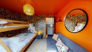 Maisons de vacances Chaignonnieres & Roulotte 19pers SPA Baby-Foot : photos des chambres