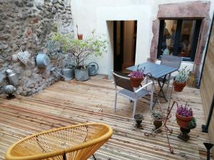 Appartements Gite Le Patio : photos des chambres