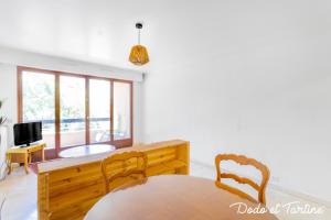 Maisons de vacances Friendly 2 bedroom with terrace and parking - Dodo et Tartine : photos des chambres