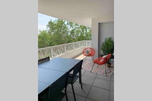 Appartements 18m2 de terrasse, T3 de 70m2, Clim et Parking : photos des chambres