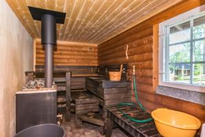 Upea hiekkaranta mökki