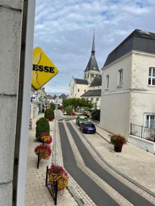 Maisons de vacances Gites des chateaux : gite C : Chambre Triple - Vue sur Ville