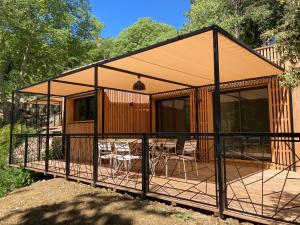 Maisons de vacances Les Cabanes de la Fontaine : photos des chambres