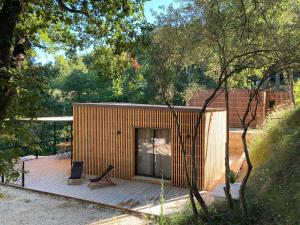 Maisons de vacances Les Cabanes de la Fontaine : photos des chambres