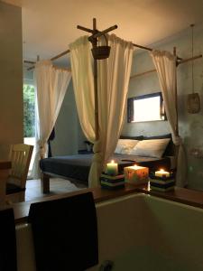 Suite Lit Queen-Size avec Baignoire Spa