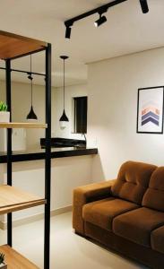 One 360 - Design Industrial - Ap para casais e família - 2 quartos com ar
