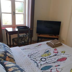 Sejours chez l'habitant Chambre privee dans une maison avec piscine : Chambre Double