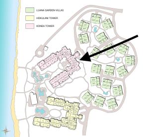One-Bedroom Apartment room in Bright and Luxurious 1BR at Honua Kai Resort K722