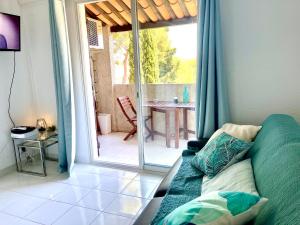 Appartements Magnifique studio vue mer a 5 minutes de la plage : photos des chambres