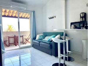 Appartements Magnifique studio vue mer a 5 minutes de la plage : photos des chambres