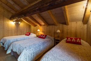 Maisons de vacances Chalet 13 personnes-Le Vanvolet : photos des chambres