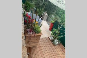 Les clapiers appartement avec jacuzzi et rivière.