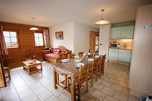 Appartement spacieux à Châtel 120 m² avec terrasse privée