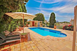 Los Terribles - sea view villa with private pool in Benissa