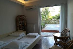 Pine tree beachfront villa