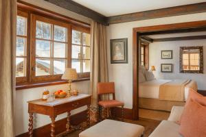 Hotels Airelles Val d'Isere : Suite Junior avec Balcon