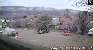 Camping Aviator Busteni, Parcela campare Corturi