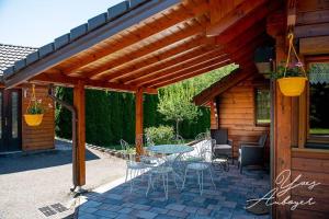 Chalets Chalet La Calougeotte, jardin, spa et sauna prives : photos des chambres