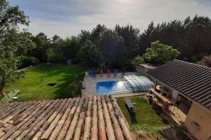 Maisons de vacances Magnifique maison perigourdine avec piscine : photos des chambres