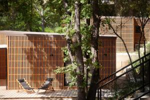 Maisons de vacances Les Cabanes de la Fontaine : photos des chambres