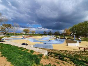 Maisons de vacances Maison Les Embruns avec piscine collective : photos des chambres