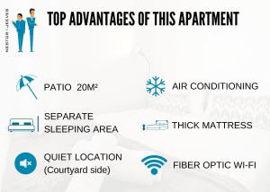 Nestor&Jeeves - BERLIOZ PATIO - Central - Residential area - Patio 20m