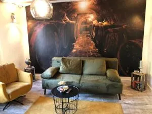 Schöne Ferienwohnung Gewölbekeller Fachwerkhaus - Kleinweidelbach