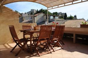 Maisons de vacances Maison confortable a Villeneuve-les-Avignon, plancha incluse : photos des chambres
