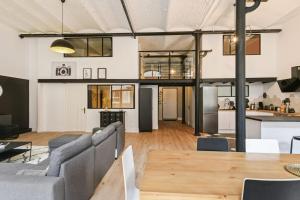 Appartements Beautiful loft in a former factory in Tourcoing - Welkeys : photos des chambres