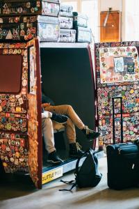 Single Bed in 6-Bed Female Dormitory Room with Shared Bathroom room in Three Little Pigs Hostel Berlin