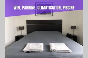 Appartements Le Fitness & Business Studio - Airbus -Piscine Spa : photos des chambres