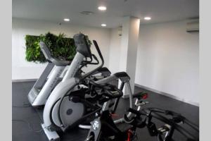 Appartements Le Fitness & Business Studio - Airbus -Piscine Spa : photos des chambres