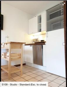 Studio 4 personnes RDC avec jardin et parking sous terrain