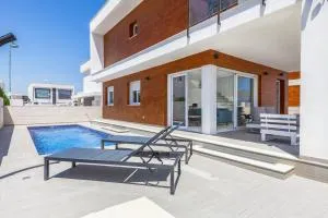 Casa Bos Flamingo Luxury Wellness Entire Villa Pool Jacuzzi Gran Alacant near Beach - Balsares