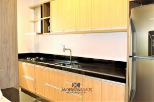 1042 - Apartamento no centro de Bombinhas - Residencial Águas Azuis Apto 203 B